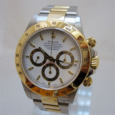 rolex daytona acciaio e oro zenith|rolex 16520 daytona.